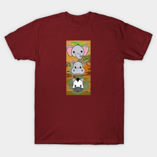 Adorable Animal Trio T-Shirt